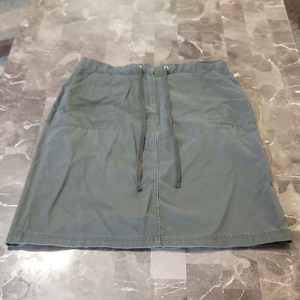 Karen Scott Sage Pencil Skirt